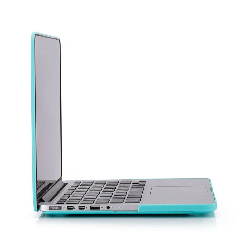 RUBAN for Old MacBook Pro Retina 13 inch (A1502 & A1425 Models) 2015 2014 2013 2012 Release,Plastic Hard Shell Case & Keyboard Cover, Turquoise - Image 2